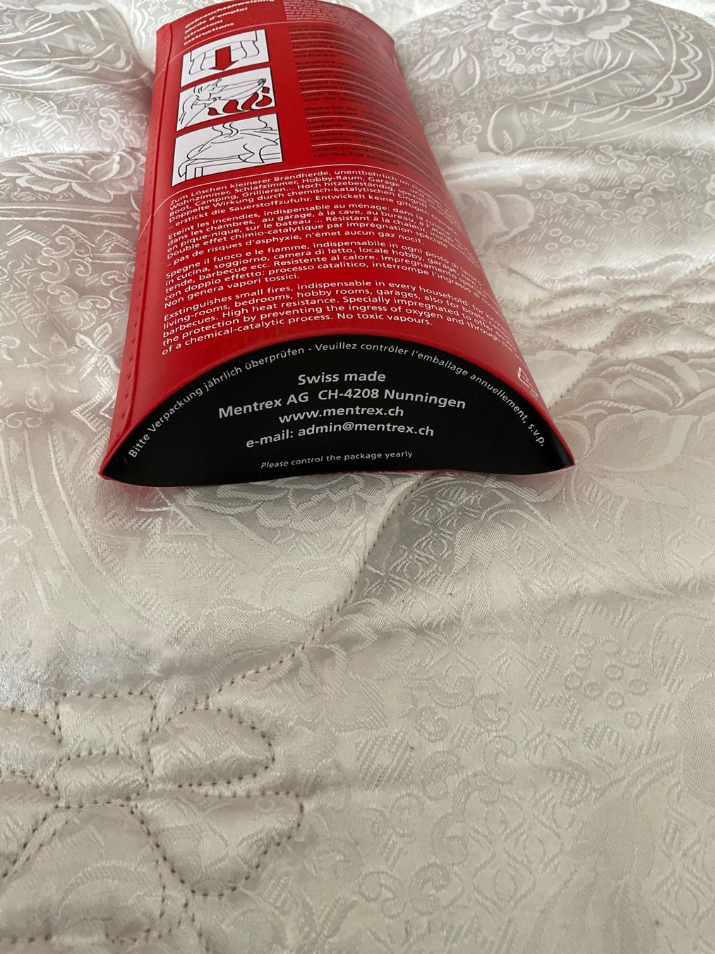 Estintori: Löschdecke, 100x125 cm – Nuovo e nell'imballaggio originale da Regensdorf venduto da Polo101 2