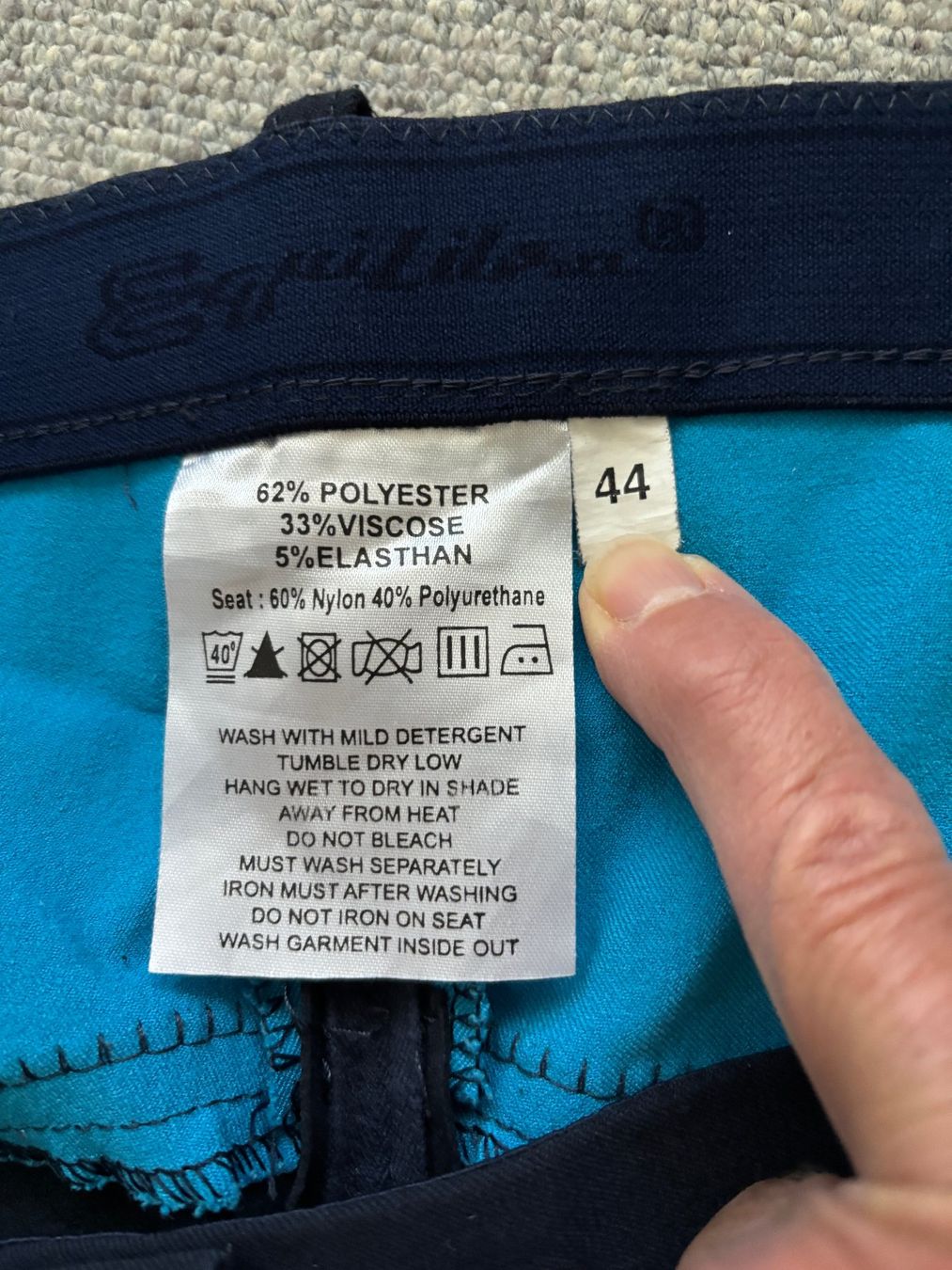 Felix Bühler Pantaloni: Reithose Equilibre, Gr. 44, neu – Usato da Nussbaumen AG venduto da Faxi2 3