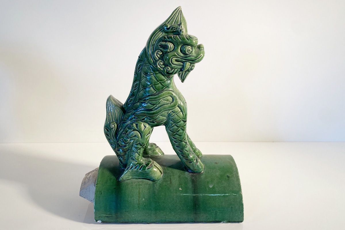 Steine & Dachziegeln: Chinesische Firstziegel Dachreiter Firstfliesen Firstspitzen – Gebraucht aus Ballwil von ClassicGallery 5