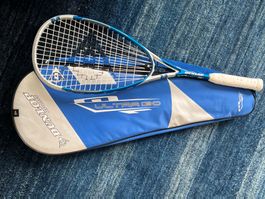 Dunlop Ultra 130 (?) Squashschläger mit Hülle, top Zustand!