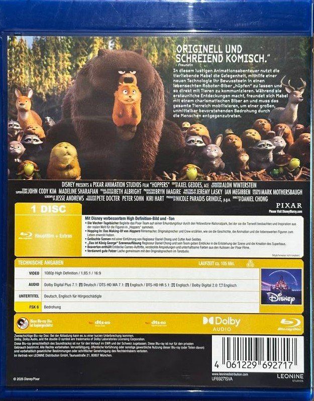 Alle DVDs: Hoppers – Gebraucht aus Beringen von Mantafisch1 1