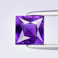 Vrai VS 0.90ct Natur Amethyst Violett unbehandelt Uruguay
