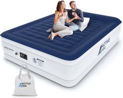 Luftbett 2 Personen aufblasbar elektrische Pumpe integriert