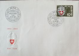 BW41) 1963, Privat illustrierter FDC ohne Adresse Selten!!!