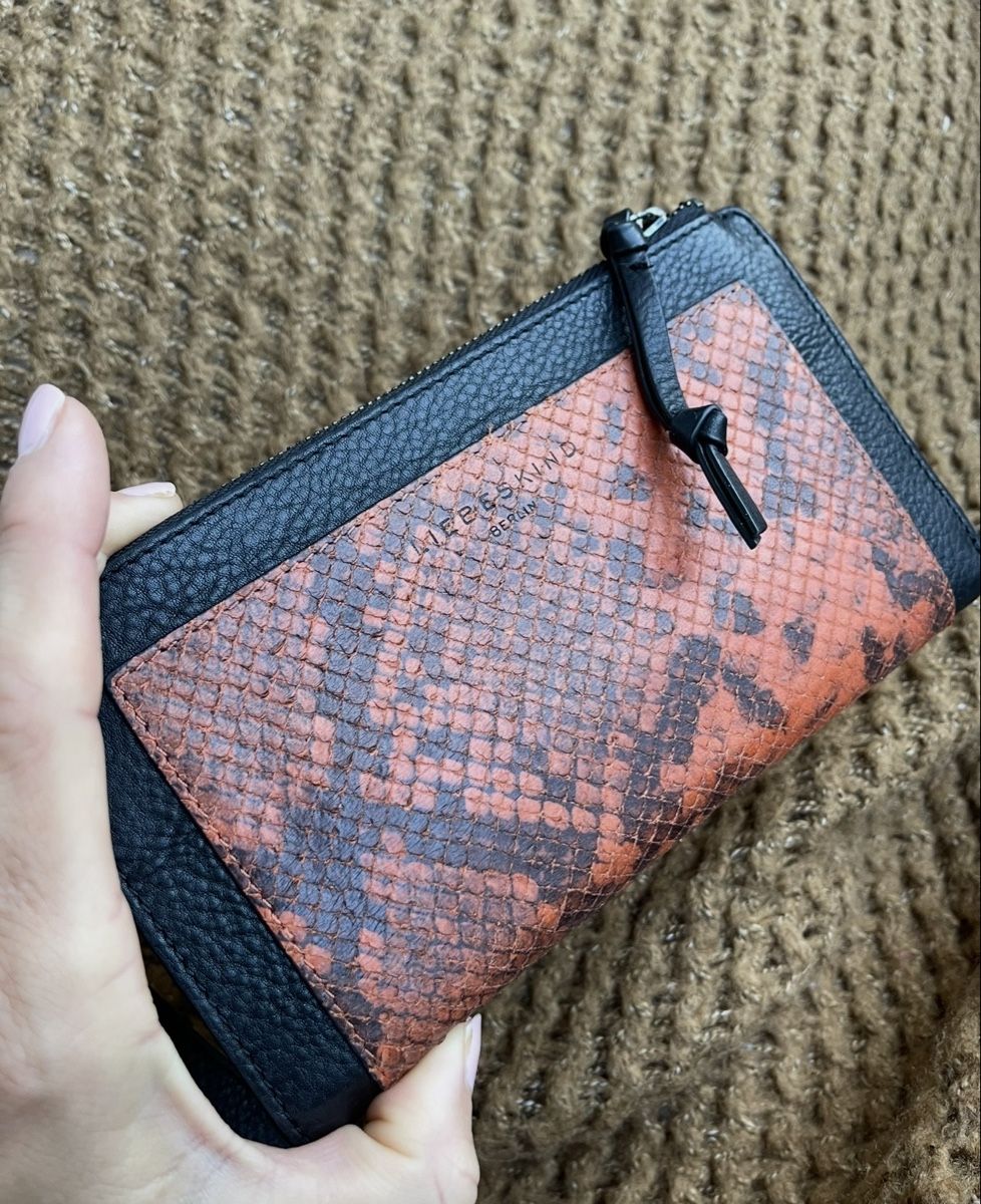 Portamonete: Liebeskind Berlin Orange Snakeskin Wallet – Nuovo (secondo la descrizione) da Steinhausen venduto da mar_8y57 4