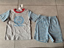 shorts + tshirt MON COEUR gr. 86 NEU