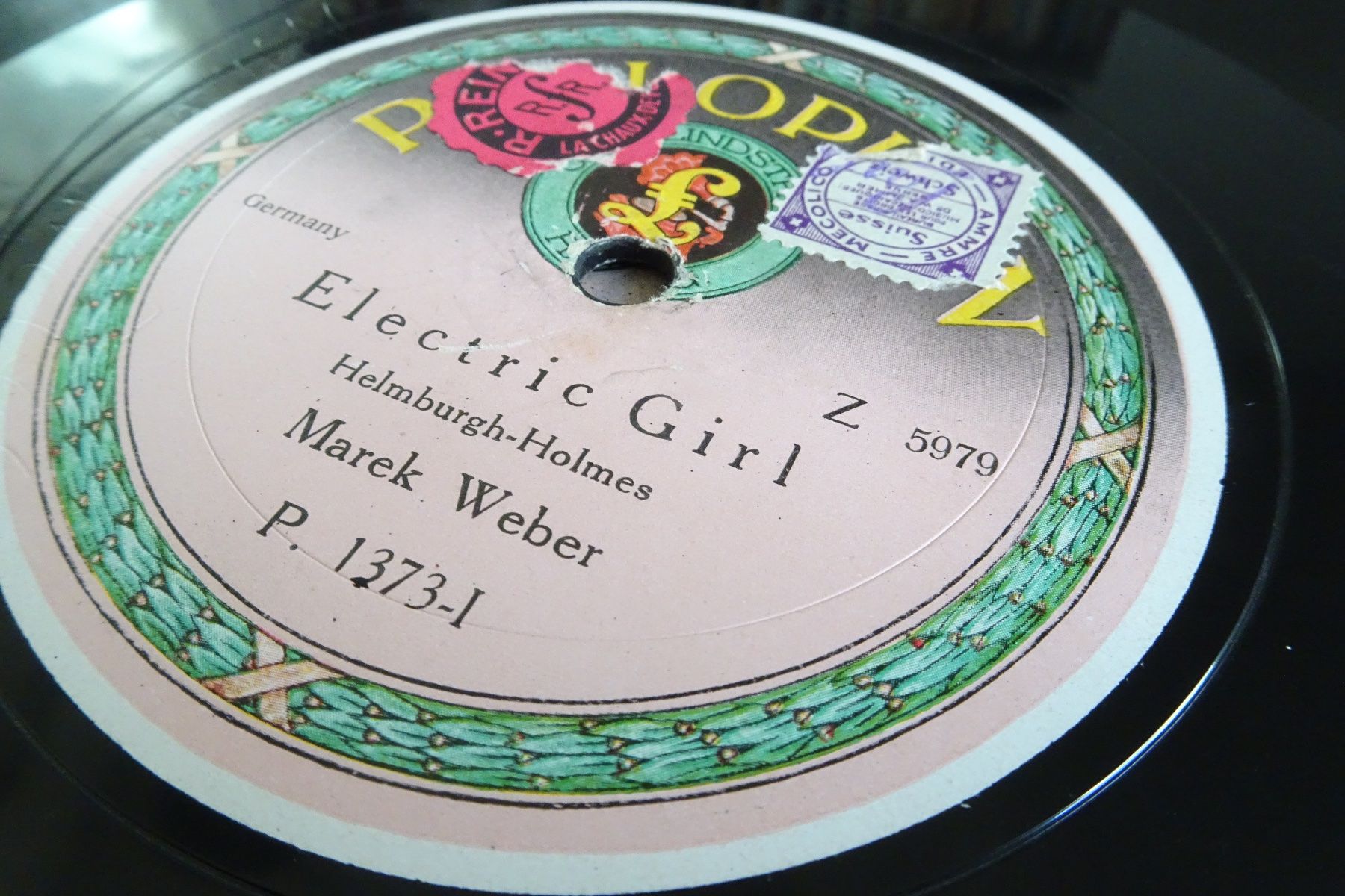 Schallplatten: DISQUES 78 TOURS – Gebraucht aus Lausanne von Leag 1