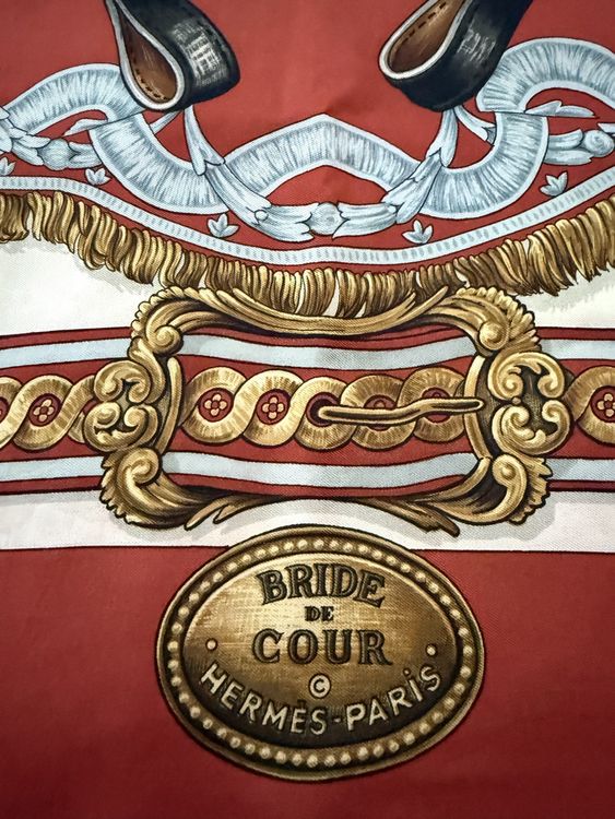 CODELLO foulard soie TBEG vintage scarf 87xx88 cm