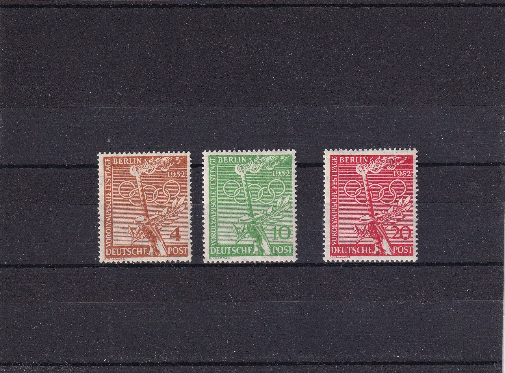 Tous les timbres: Deutsche Post 1952 – Neuf (Voir description) à Birsfelden par chr_yq2g