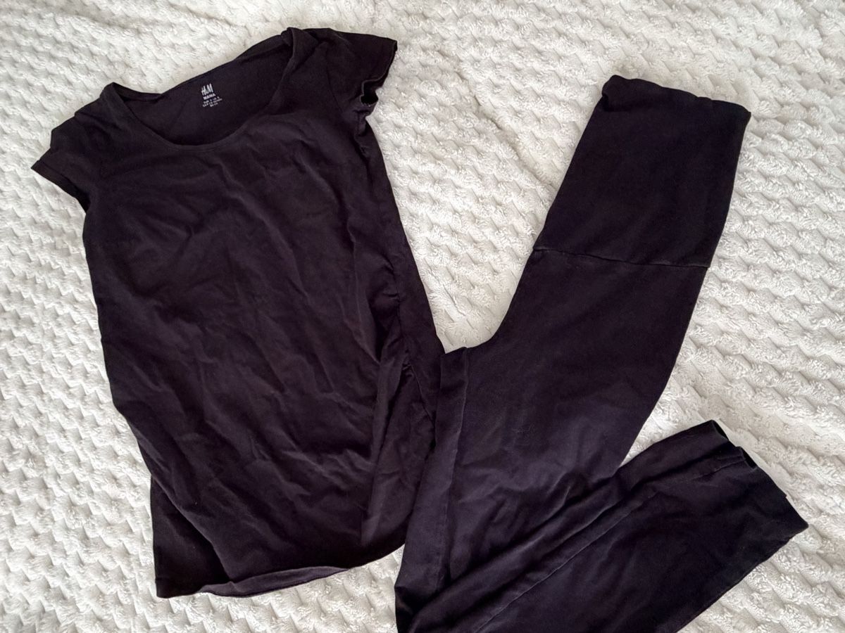 H&M Lots de vêtements: Ensemble de maternité H&M noir, taille S - Confortable – D'occasion à La Chaux-de-Fonds par Sabinchenn