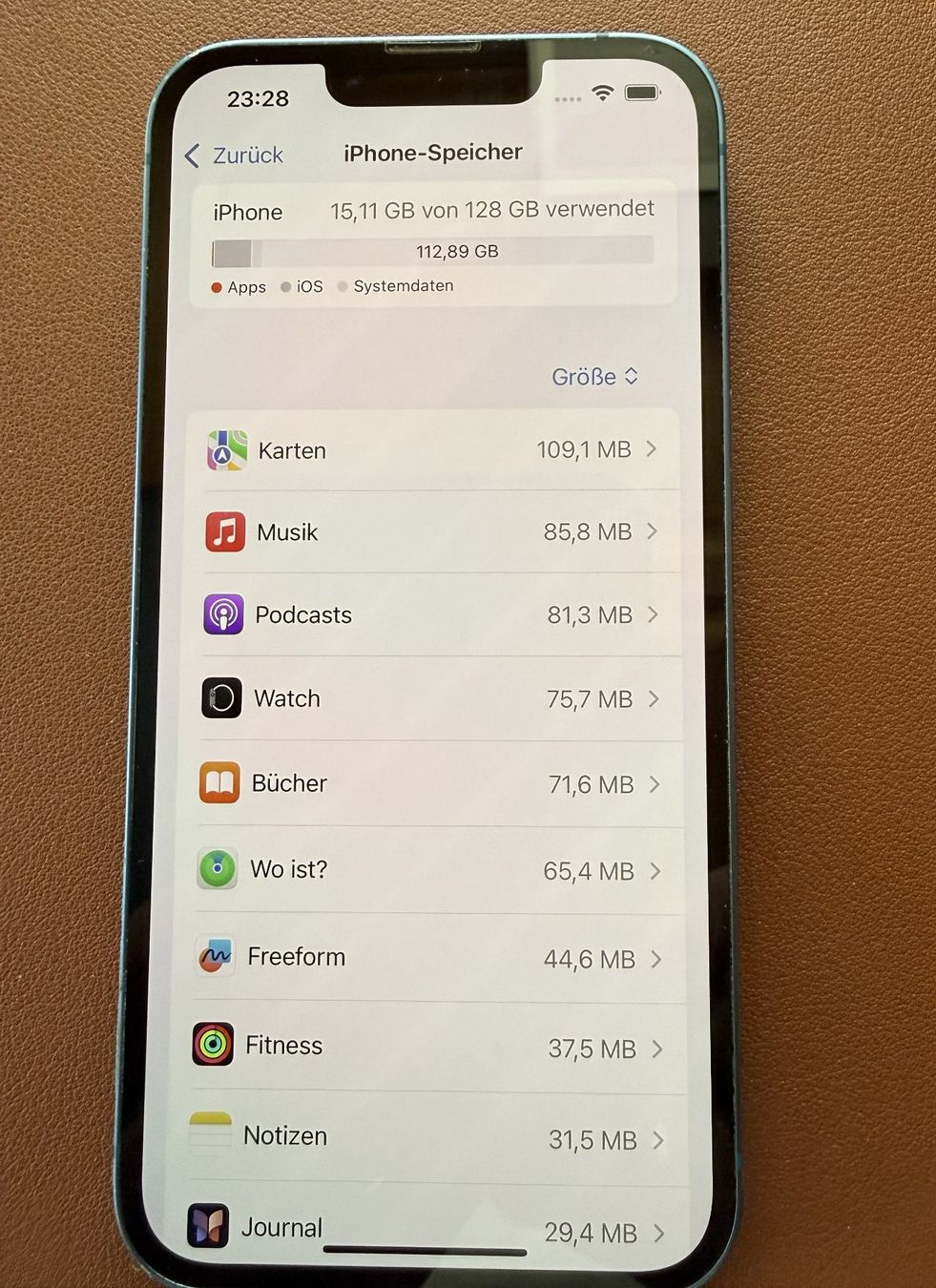 Apple Handys / Smartphones: iPhone 13 , 128kB , blau – Gebraucht aus Jonschwil von Rupunky 4