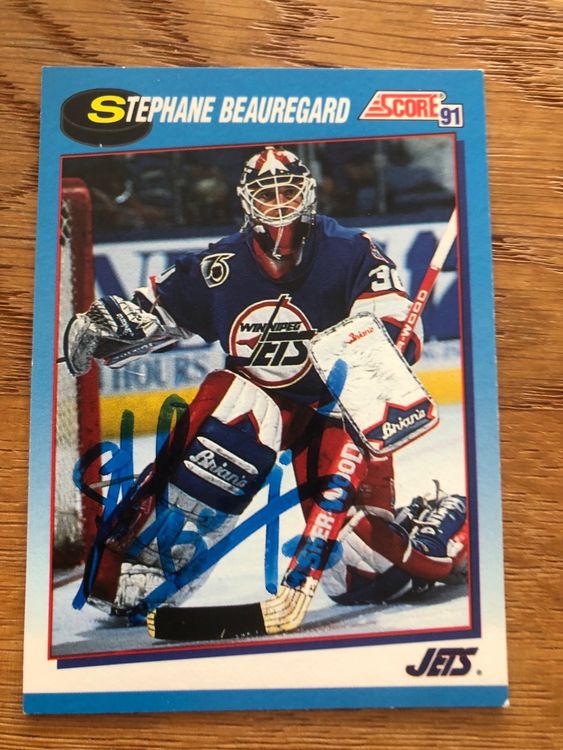 Stephane Beauregard HCD NHL Hockey Card signiert Kaufen auf Ricardo