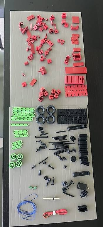 Fischer Kit di costruzioni: Fischertechnik Dynamic M Profi mit Motor Set XS – Usato da zug venduto da Daniil23 4
