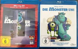 Die Monster AG 3D + Die Monster Uni Blu-ray
