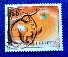 Nr.1484A FUCHS  Sondermarken Weihnachten GESTEMPELT 2013  ﻿