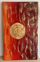 Plastisches Wandbild