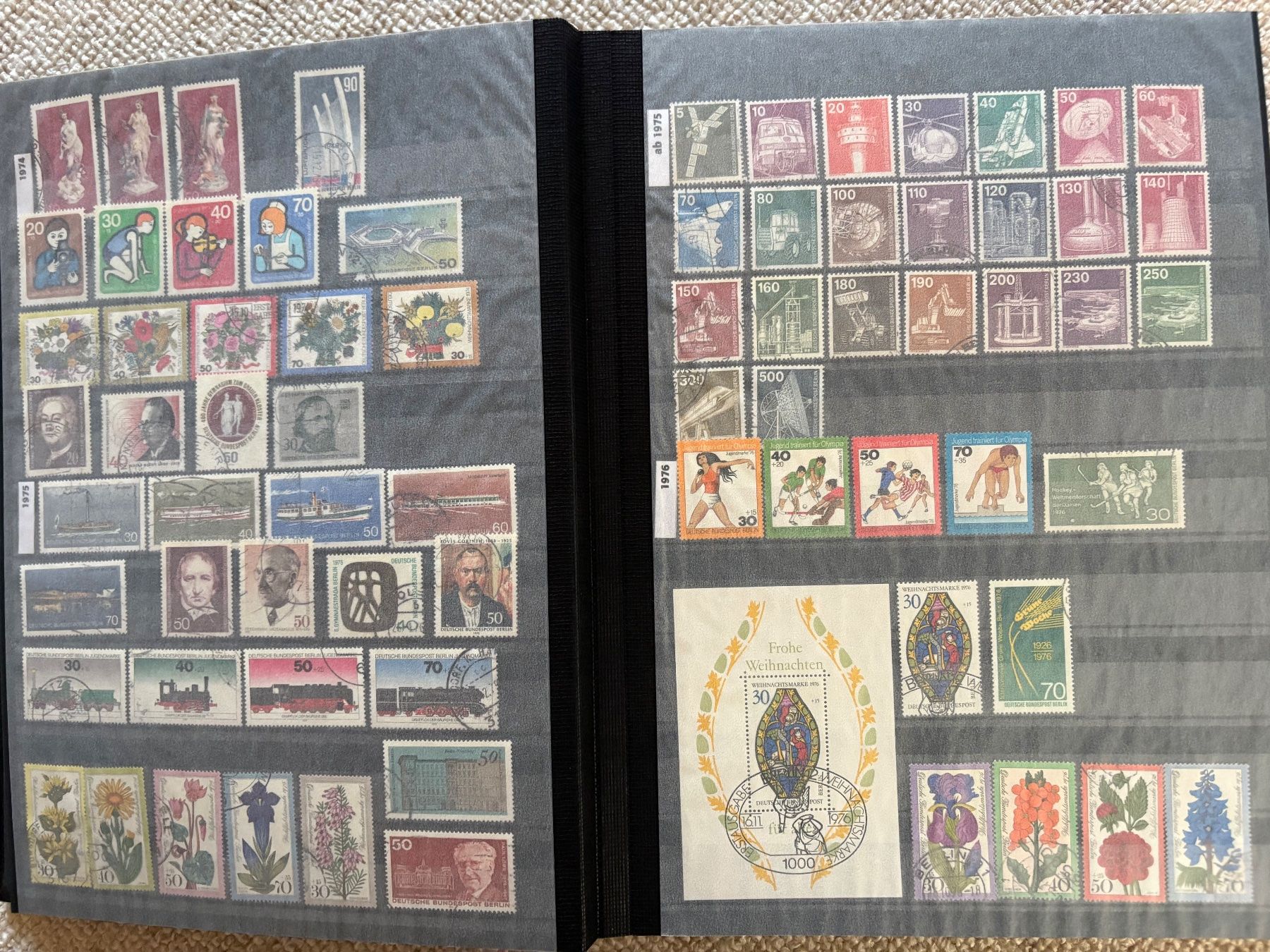 Alle Briefmarken: Album Briefmarken Berlin 1948-1990 – Gebraucht aus Steinmaur von Nicorutishauser 7