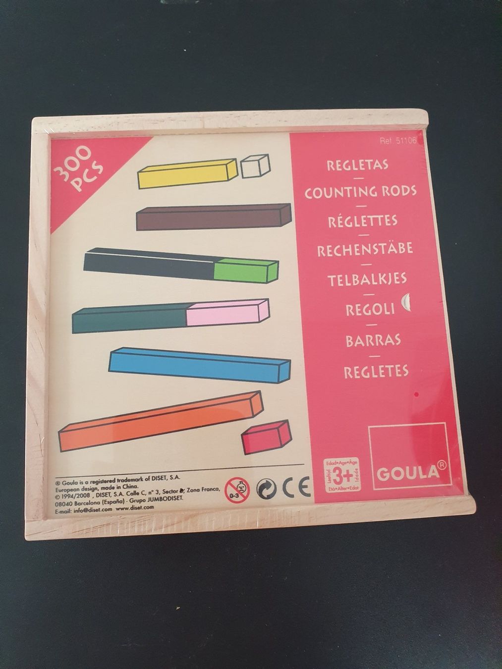 Giochi: Neu - Goula - Rechenstäbe Holz – Nuovo e nell'imballaggio originale da Dagmersellen venduto da Jarsetz_Restposten