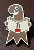 Q232B - Pin B Basler Zeitung Baslerstab mit Augo Blau