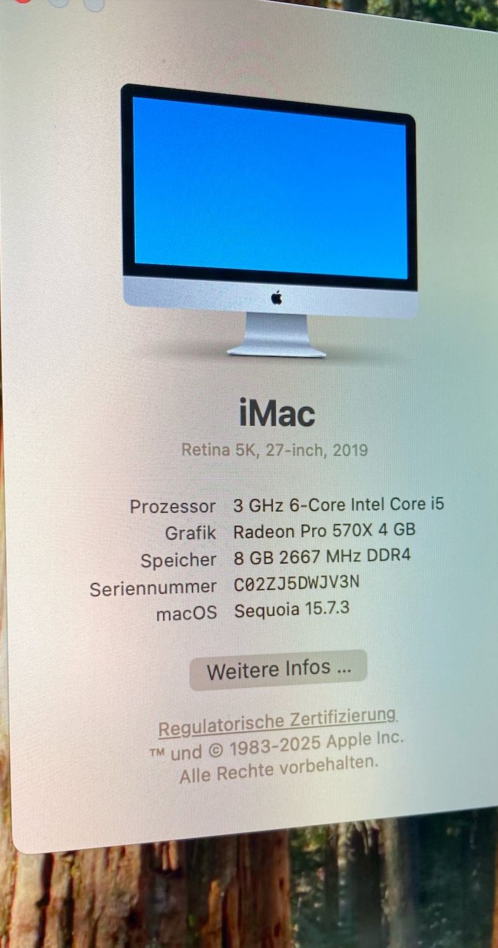 Apple PCs: IMac mod. A2115, 8GB – Gebraucht aus Roggwil BE von PS51 2