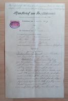Pfandbrief 1879 Gemeinde Dintikon Aargau