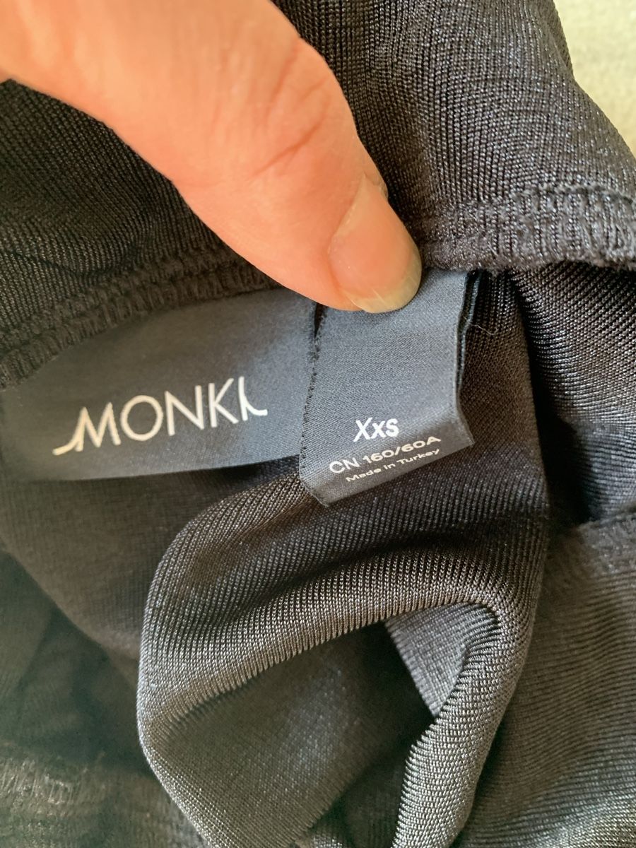 Monki Gonne: Jupe midi effet drapé Monki – Nuovo (secondo la descrizione) da Genève venduto da rez_c6c6 4