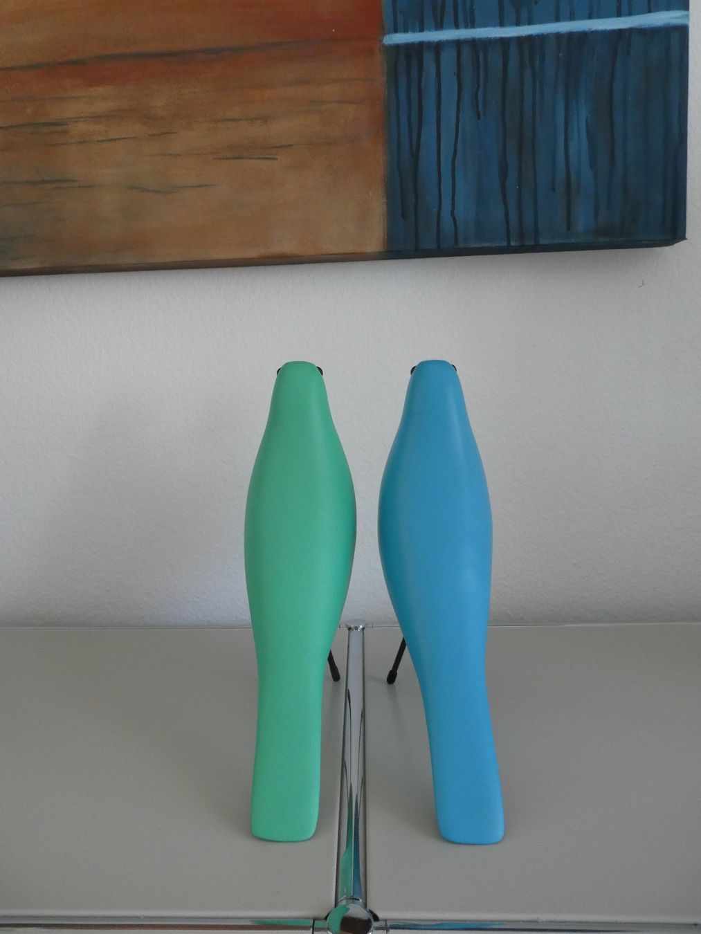 Sculture & Statue: 2 Interessante Möwen - kein Eames verschiedene Farben – Nuovo (secondo la descrizione) da Zürich venduto da ursinas-shop 2