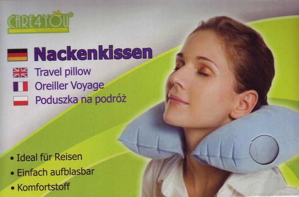 Cuscini: Aufblasbares Nackenkissen – Nuovo e nell'imballaggio originale da Giubiasco venduto da news-shop 2