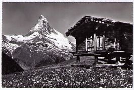 Zermatt - Findeln mit Matterhorn