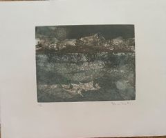 KÜNSTLER  ? RADIERUNG UNLESERLICH SIGNIERT NUMMERIERT