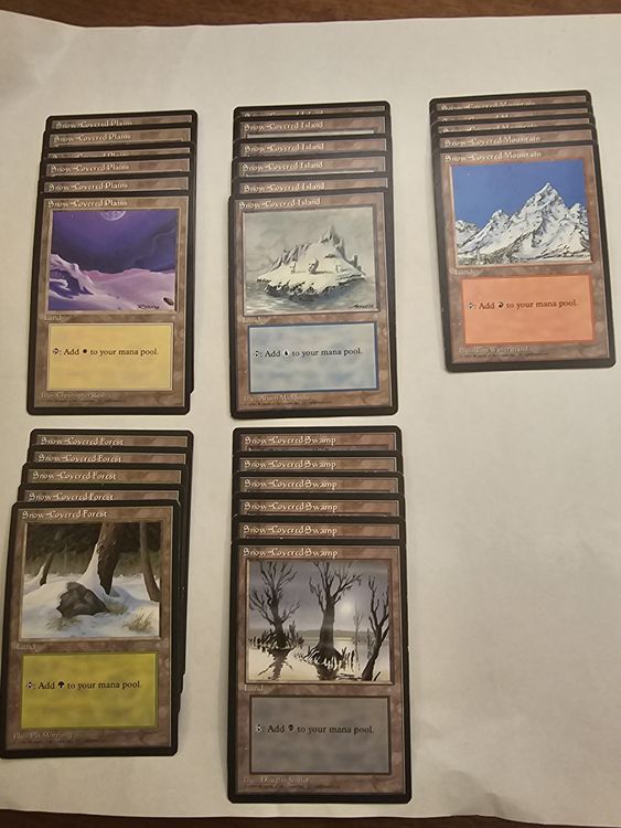 Isola coperta di neve / Snow-Covered Island | Magic: the Gathering Carte