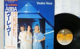 ABBA VOULEZ-VOUS JAPAN OBI LP