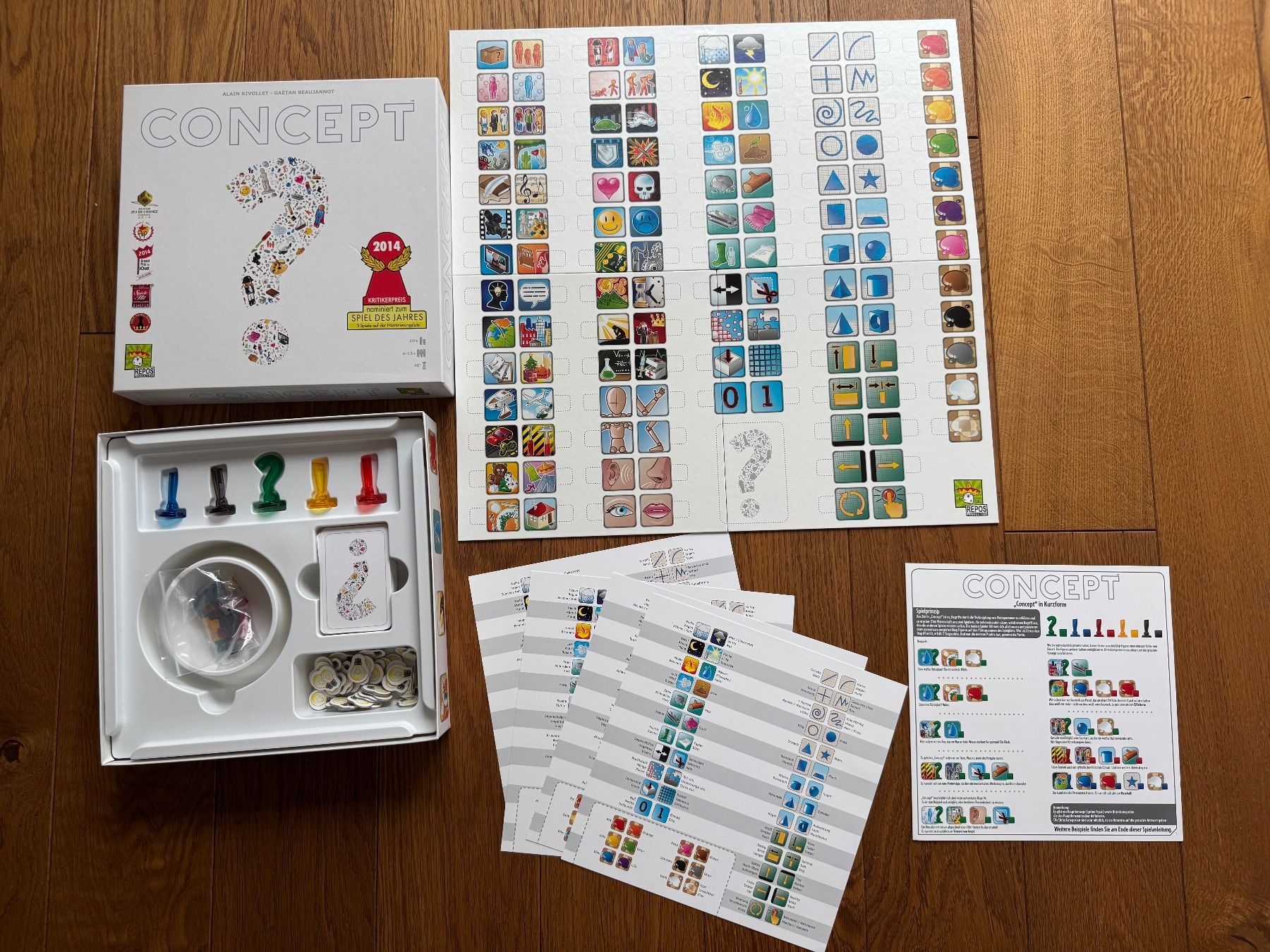 Giochi: Jeu de l'année 2014 - Concept – Nuovo (secondo la descrizione) da Zürich venduto da lcg_898x 2