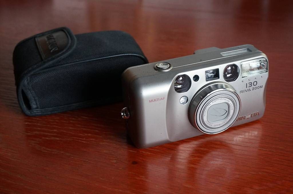 Minolta Fotocamera: Minolta Multi AF 130 Riva Zoom "Point and Shoot" Analog – Usato da Spreitenbach venduto da Salesmanship