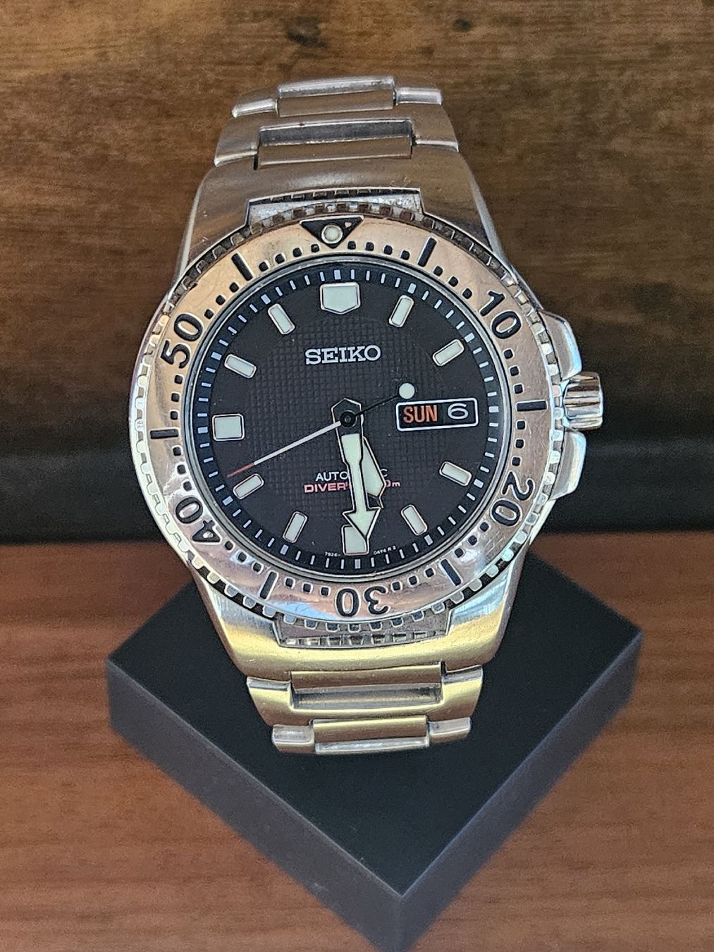 Seiko Uhren: Seiko "Black Knight" Automatic Herrenuhr 42mm – Gebraucht aus Flamatt von pie_f9zm 2