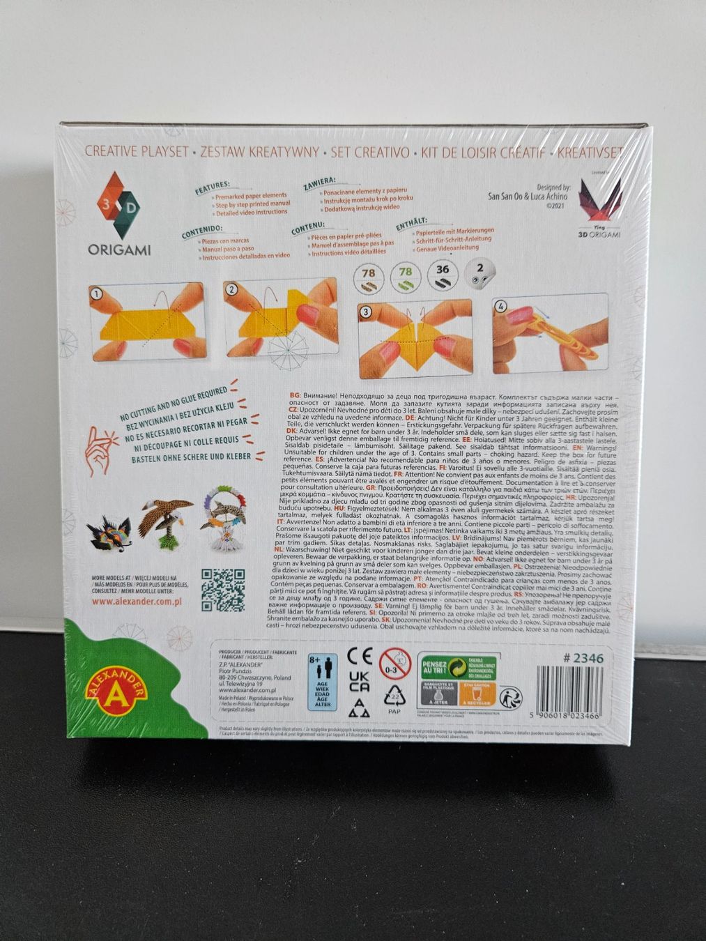 Kit bricolage: Neu - 3D Origami Schildkröten – Nuovo e nell'imballaggio originale da Dagmersellen venduto da Jarsetz_Restposten 1