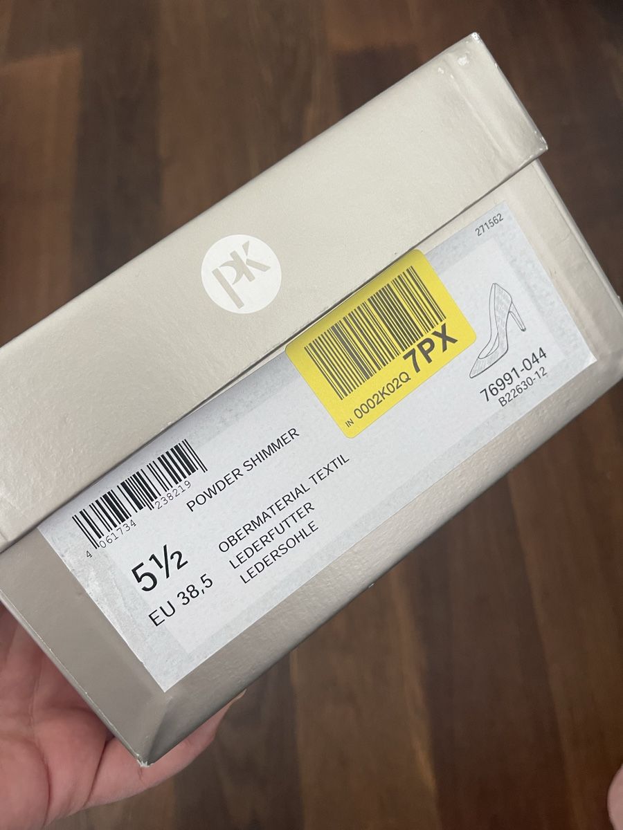 Kaiser Scarpe da donna: Peter Kaiser Pumps Ebby Rosa Shimmer 38.5 NEU – Nuovo e nell'imballaggio originale da Maur venduto da Ilim88 4