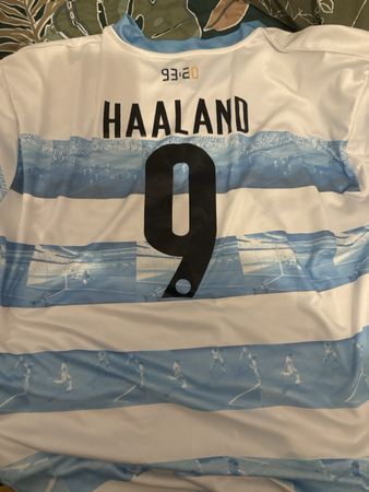 Manchester City Trikot Haaland Gr. M NEU Bundesliga Fussball