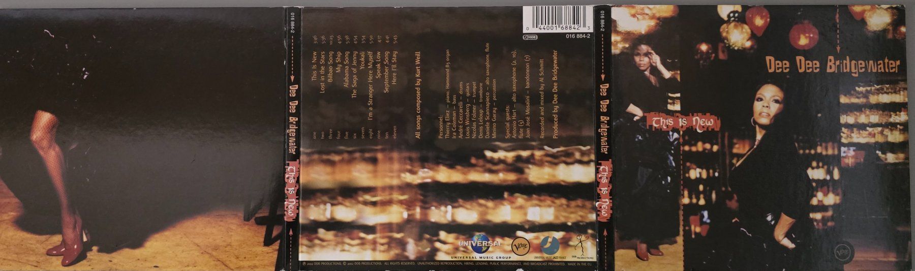 CD: Dee Dee Bridgewater CD – This Is New – Usato da Root venduto da atelier22 2