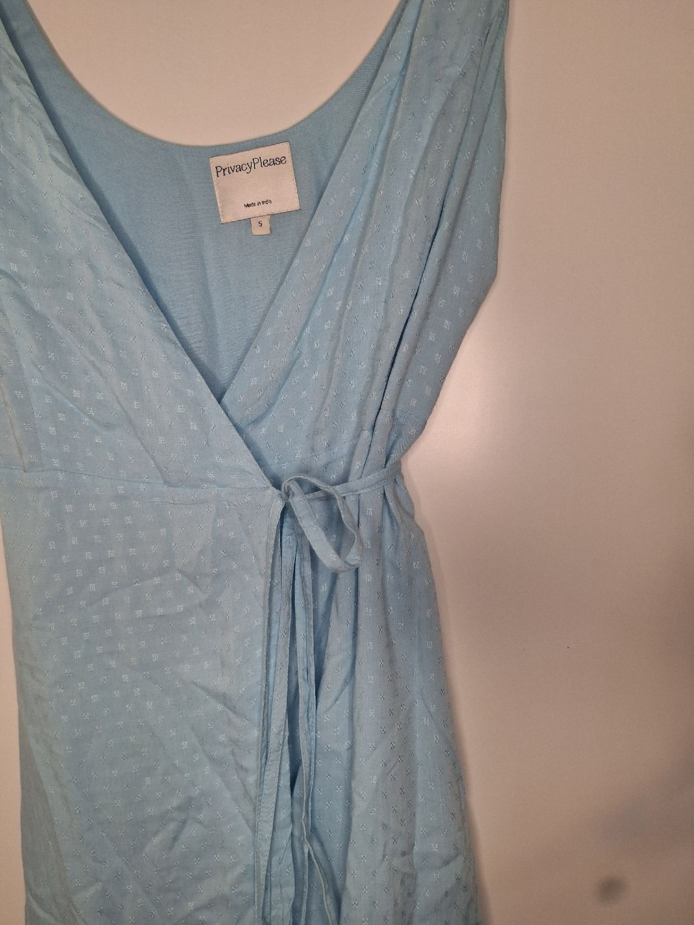 Vestiti: Sommer Wickelkleid Hellblau Gr. S luftig – Nuovo (secondo la descrizione) da Adlikon b.Regensdf venduto da che_xxb9 2