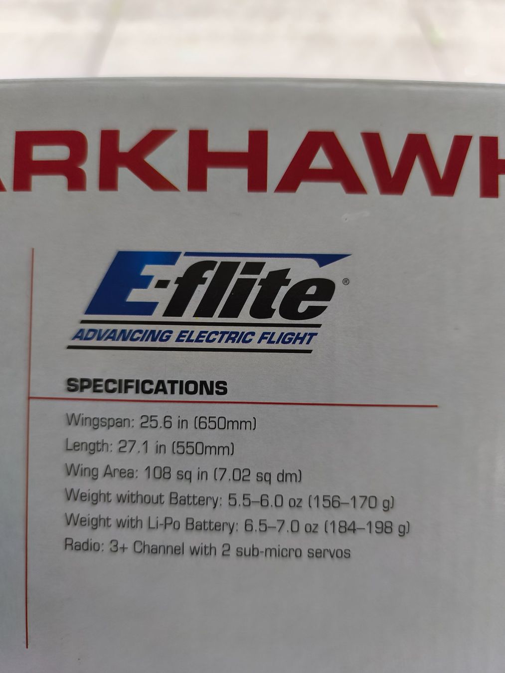 E-Flite Modellismo RC: Eflite P40 Warhawk – Nuovo e nell'imballaggio originale da Münchwilen TG venduto da PPELF 2