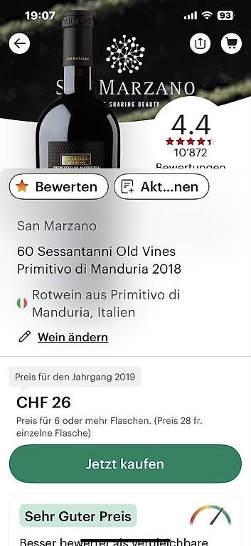 Vino: Primitivo Di Manduria 2018   4 Stück – Nuovo (secondo la descrizione) da Gisikon venduto da luz_l95s 3