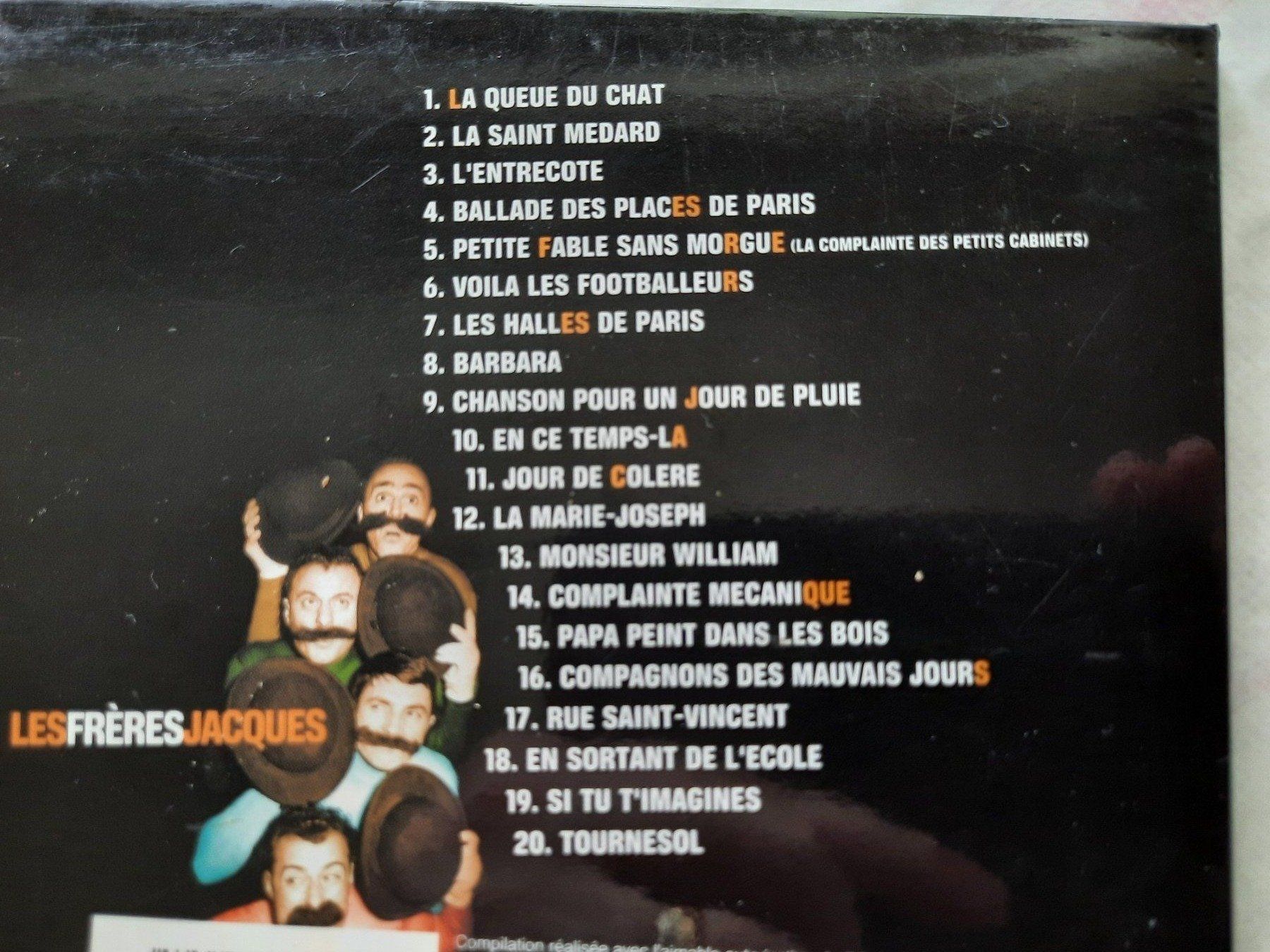 CDs: CD Les frères Jacques – D'occasion à Pully par bro_n52j 4