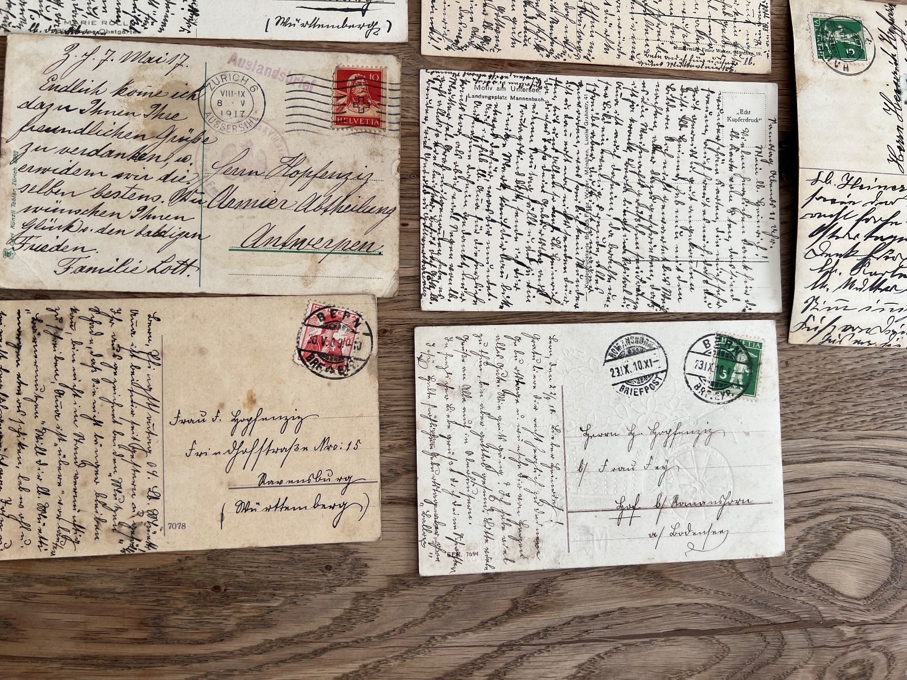 Cartoline postali: Sammlung antike Postkarten Schweiz – Usato da Hermetschwil-Staffeln venduto da militaria-schweiz 8