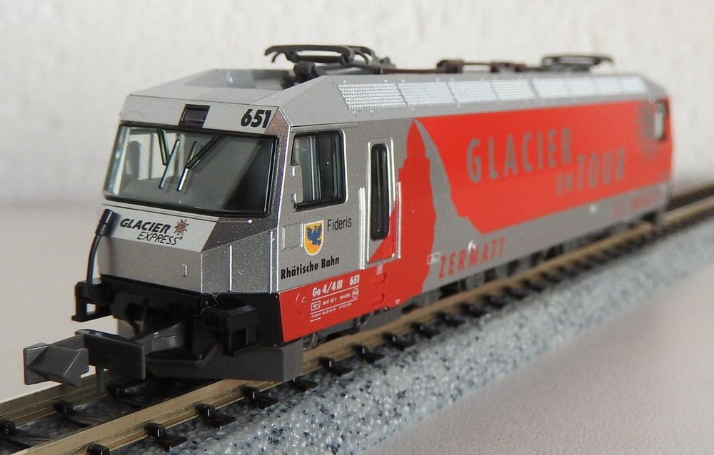 RhB Glacier Express 7er Set Kato Spur N (Neu und originalverpackt) in ...
