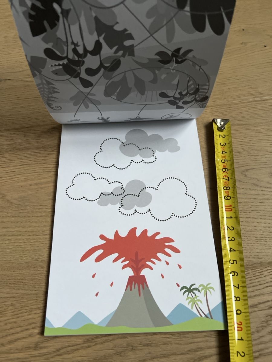 Libri: Kindergartenblock Rätselblock Malheft Dino Dinos – Usato da Oensingen venduto da katepe 3