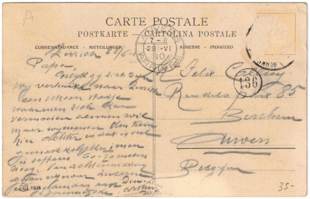 Cartoline postali: Zürich - Standseilbahn Polytechnikum – Usato da Binningen venduto da Mountainrider 1