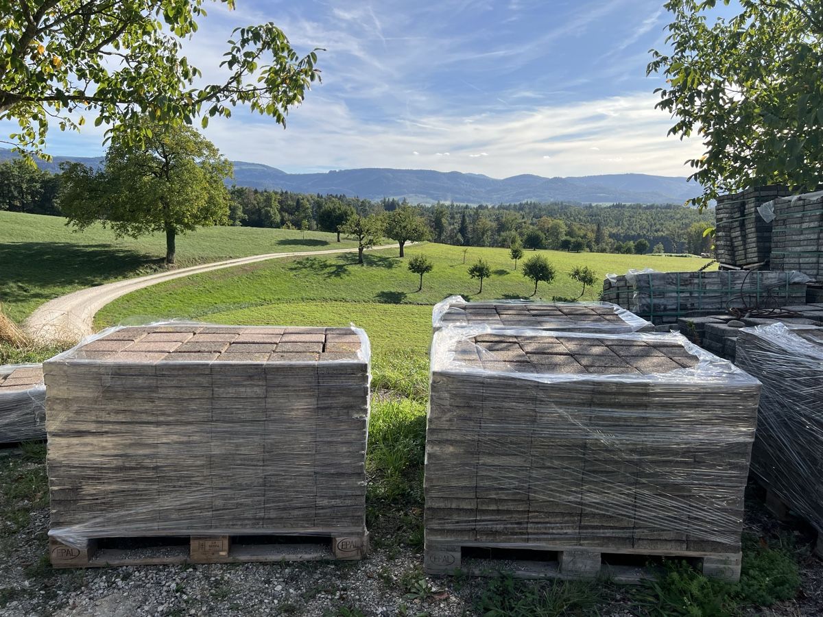 Bodenbeläge: Beton Verbundsteine – Gebraucht aus Aesch BL von strawberry. 3