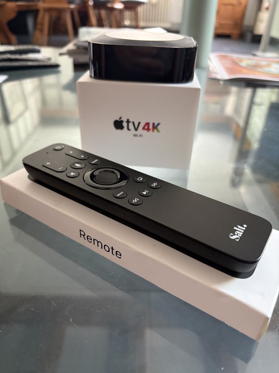 Apple Lettore multimediale & Streamer: Apple 4K TV Box 3.Gen. 64GB ( Salt ) – Usato da Chur venduto da boltsi01 1
