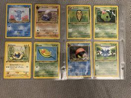 Diverse Pokemon 1. Edition deutsch 15Stk.